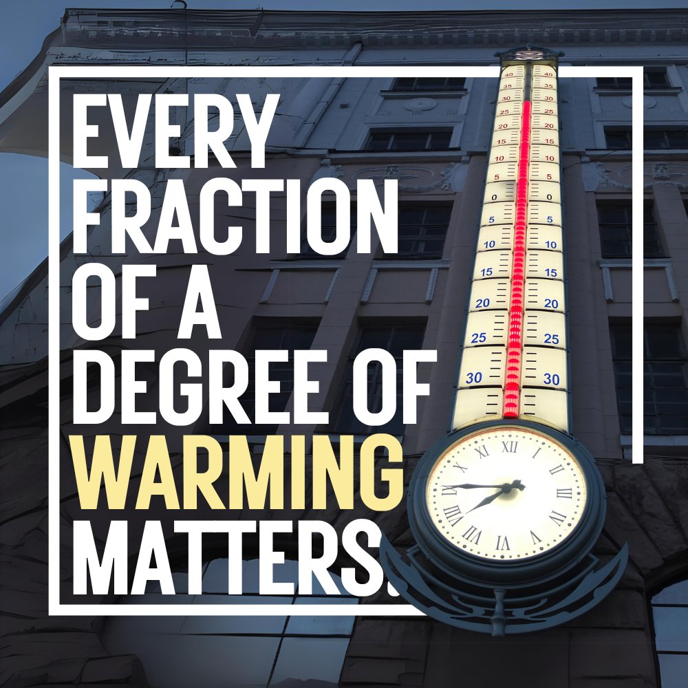National climate plans are the best way to limit increasingly dangerous and costly climate impacts. 

🚨 Every fraction of a degree avoided matters in terms of lives, homes, jobs, and economic health – in every nation and community.

More on #NDCs: loom.ly/zZtedm8