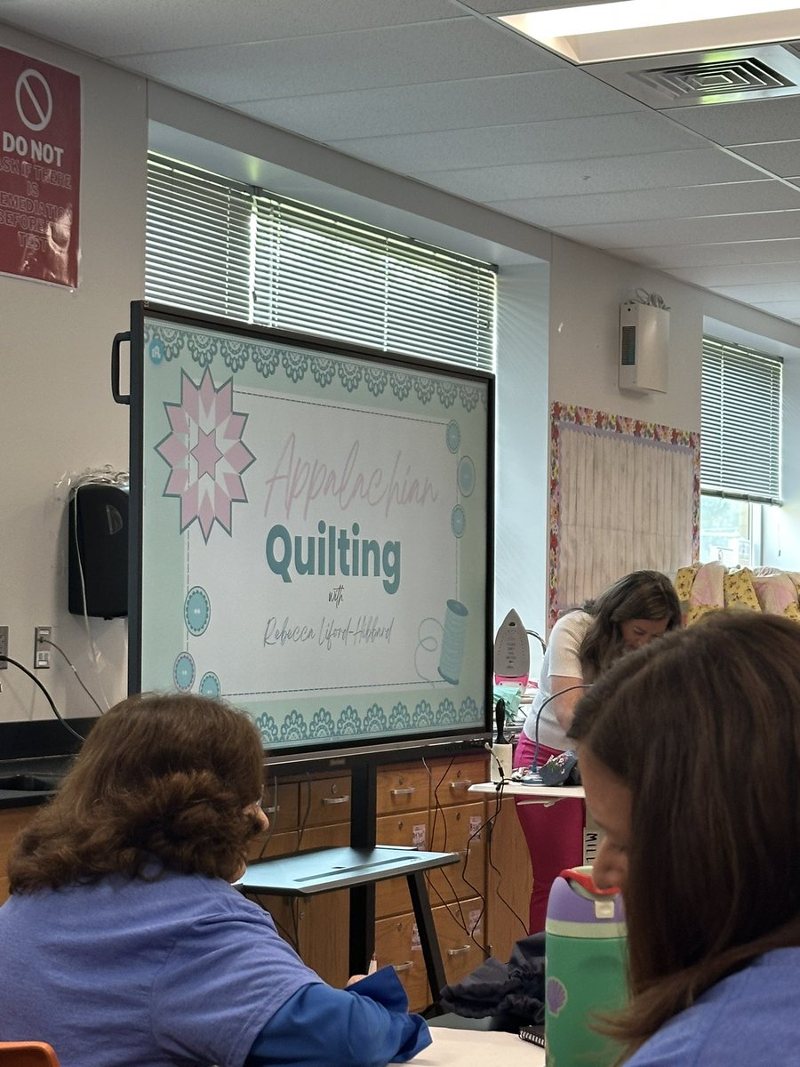 Chelsea Watts (@cmfhwatts) on Twitter photo Spending the afternoon learning about Appalachian Quilting from <a href="/LifordHibbard/">Rebecca Liford-Hibbard</a> ! Excited to introduce some sewing into my costuming unit. <a href="/KedcARTS/">RENAISSANCE Grant</a> <a href="/KEDCGrants/">KEDC Grants</a> Spending the afternoon learning about Appalachian Quilting from <a href="/LifordHibbard/">Rebecca Liford-Hibbard</a> ! Excited to introduce some sewing into my costuming unit. <a href="/KedcARTS/">RENAISSANCE Grant</a> <a href="/KEDCGrants/">KEDC Grants</a>