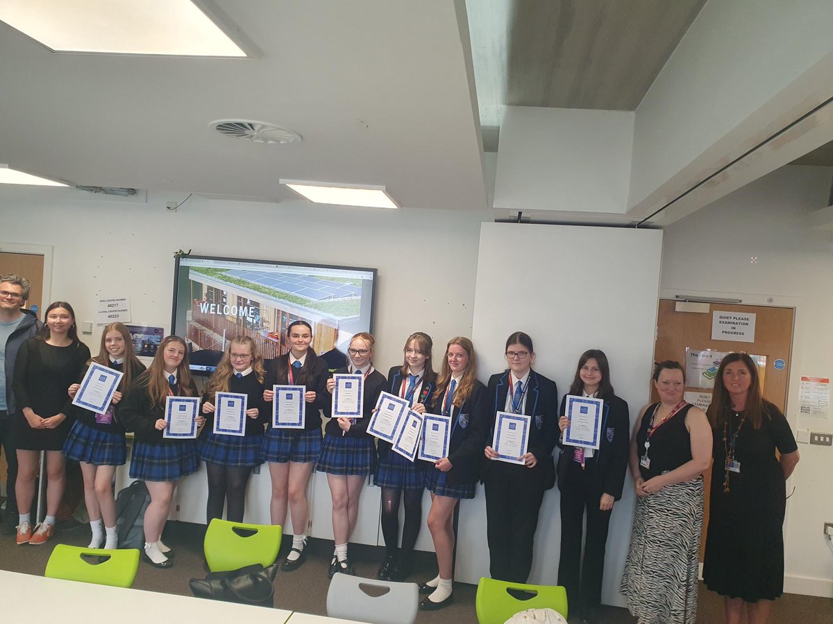 We are thrilled to announce that a group of our Year 9 girls have triumphed in today’s STEM competition at Cronton College!

Our students showcased their creativity and teamwork by designing an eco-friendly building that perfectly aligns with sustainability goals. <a href="/crontoncoll/">Cronton College</a>