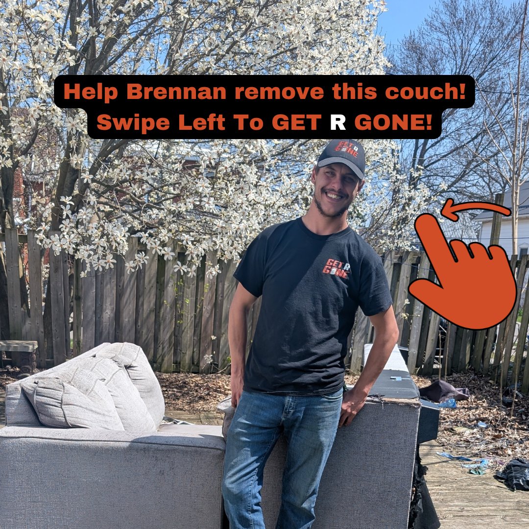 GetRGone's tweet image. Brennan had a couch that needed to go 🛋️
Now? Yard’s clean. Thumbs up. Another junk job DONE 💪

Need help getting rid of yours?
Book now 👉 getrgone.ca

#GetRGone #junkremoval #cleanoutcrew #beforeandafter #stthomasproud #decluttering