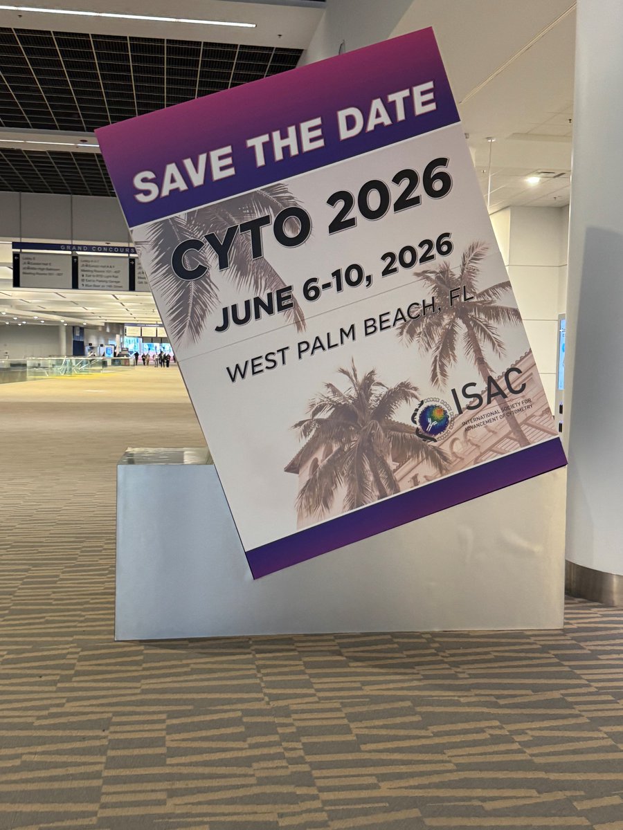 BiotechUNL's tweet image. Dirk, director of our Flow Cytometry & Single Cell Core, was invited by @10xGenomics to speak at #CYTO2025 last week! 🌍 He shared how he bridges cytometry & genomics. 🔬💡
We’re already eyeing #CYTO2026—join us in Florida!
#CoreFacilities #SingleCell #FlowCytometry