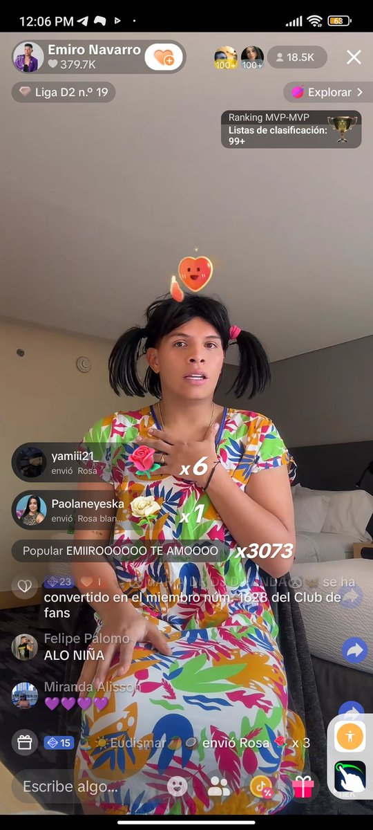 SÍ MI AMOR, ALÓ CON NIÑA? DATE NENA DATEEEE EMIRO TE AMOOO #LaCasaDeLosFamososCol2 #LaCasaDelLosFamosoCol #LaCasaDeLosFamososColombia2 #LaCasaDeLosFamososColombia #EmiroNavarro #emiro