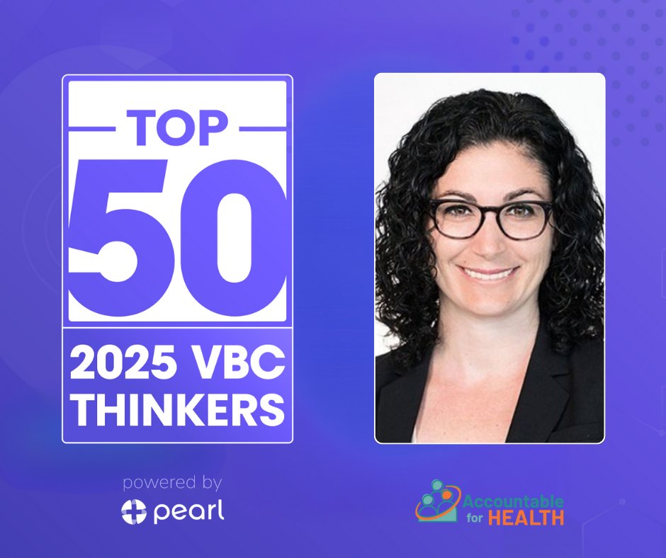 We’re proud to see our CEO, Mara McDermott, included in Pearl Health’s Top 50 Value-Based Care Thinkers of 2025, alongside a distinguished group of healthcare thinkers leading the healthcare system’s transition to value-based care.  bit.ly/4mOcqcS