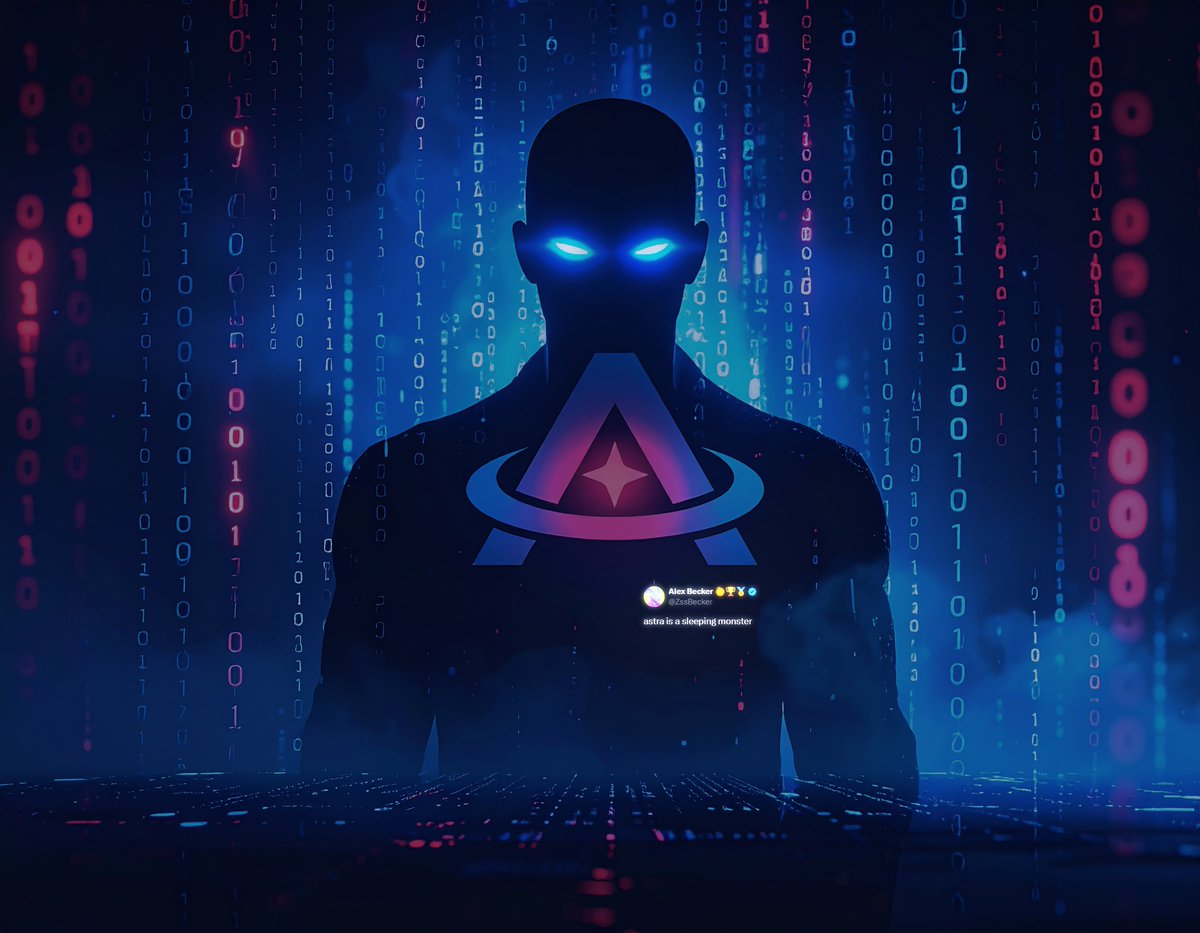$ASTRA is a sleeping monster." – @zssbecker 👀

Becker didn’t say that for nothing. On-chain data, the team, the vision — it all checks out.

Still early for those who haven’t noticed yet.

By the time it wakes up, you’ll be too late.

#ASTRA #Crypto #AI $ASTRA <a href="/AstraLabs_Inc/">AstraLabs Inc.</a>