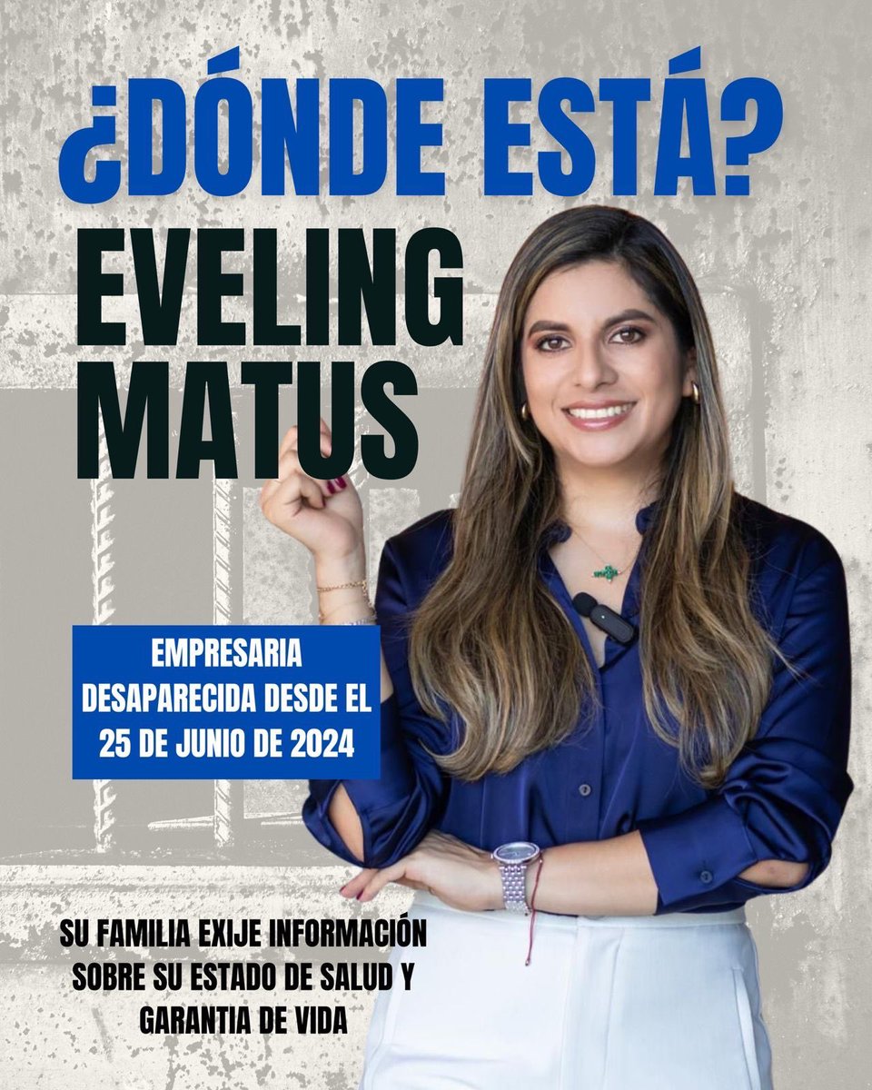 Jschamorrog's tweet image. Eveling va a cumplir un año de desaparecida este mes. Es una injusticia enorme que una madre no pueda ver a su familia. La desaparición forzada es un delito grave, es tortura. Libertad para Eveling ya.