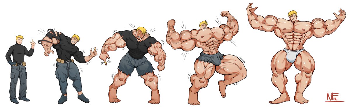 Ron Stoppable muscle growth