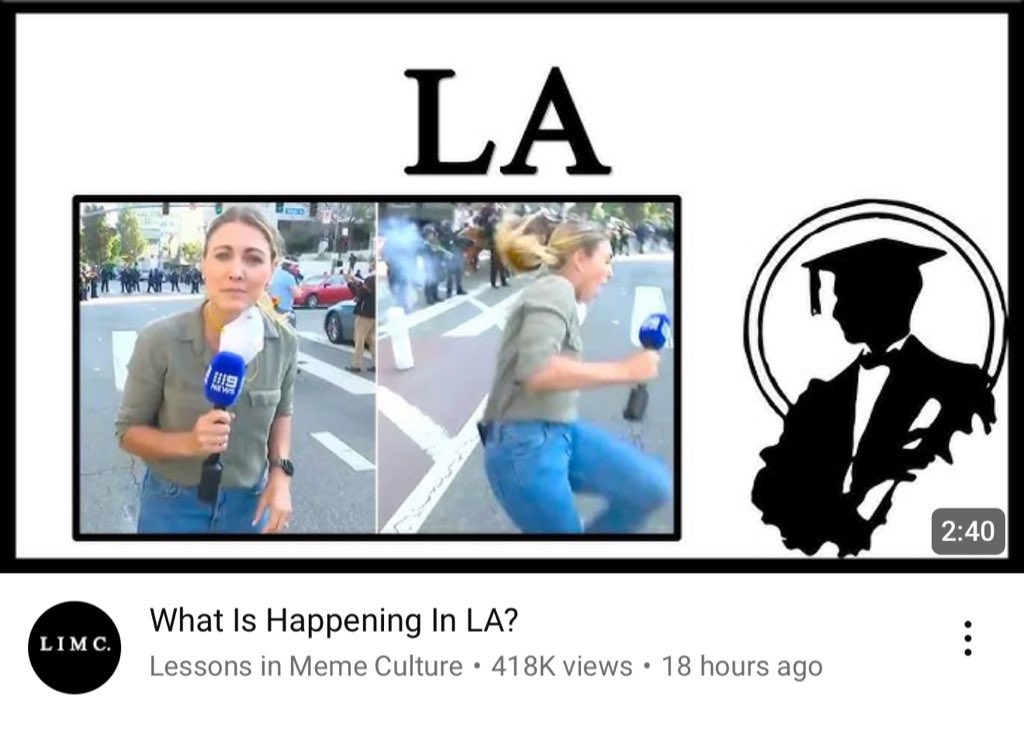 PathfinderFacts's tweet image. Imagine being a victim of police brutality and a day later you end up on the thumbnail of a “lessons in meme culture” video