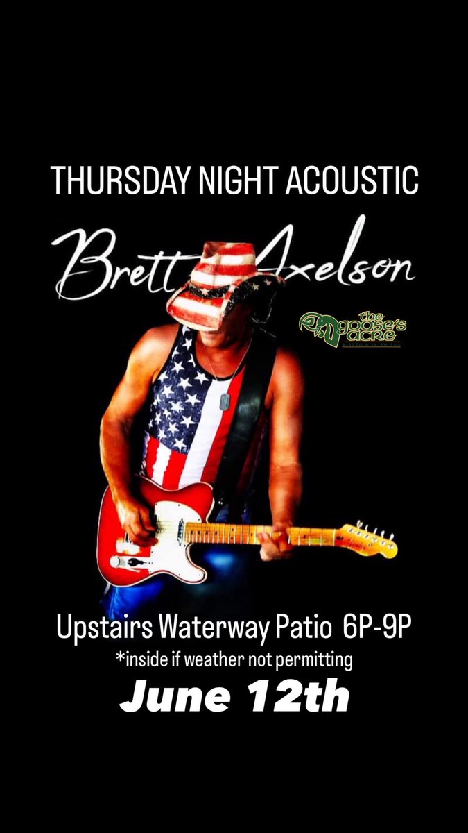 TheGoosesAcre1's tweet photo. #Thursday at #TheGoose
Select #Appetizers Special
Until 7P  *Dine-In Only Offer*

#LiveAcoustic  🎸 6P-9P

FREE #Bingo w/DJ Socialite followed by #Karaoke 9:30P-2A
Fun #Prizes Lucky Winners

https://t.co/DsTl4xhlp5 

#WaterwayDining #WoodlandsTX #SpringTX #ConroeTX #IrishPub https://t.co/CtD8OSHjiI