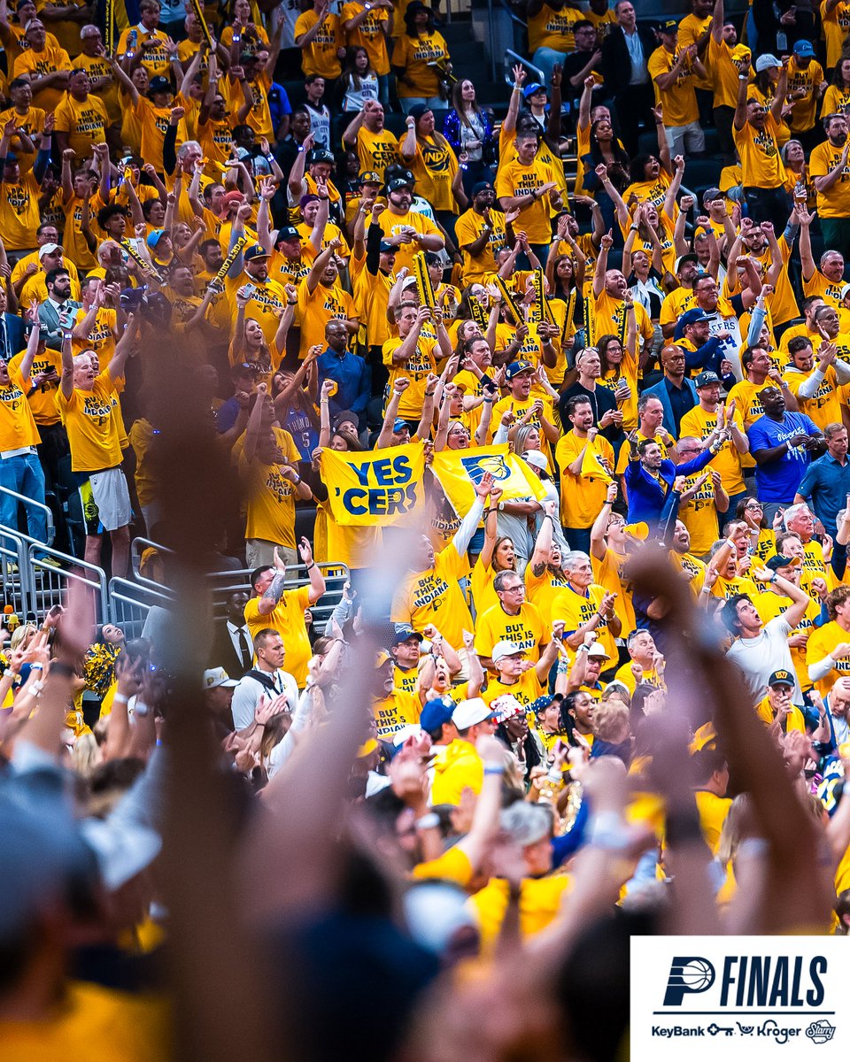 the first NBA Finals game in Indy in 25 years didn’t disappoint 🔥