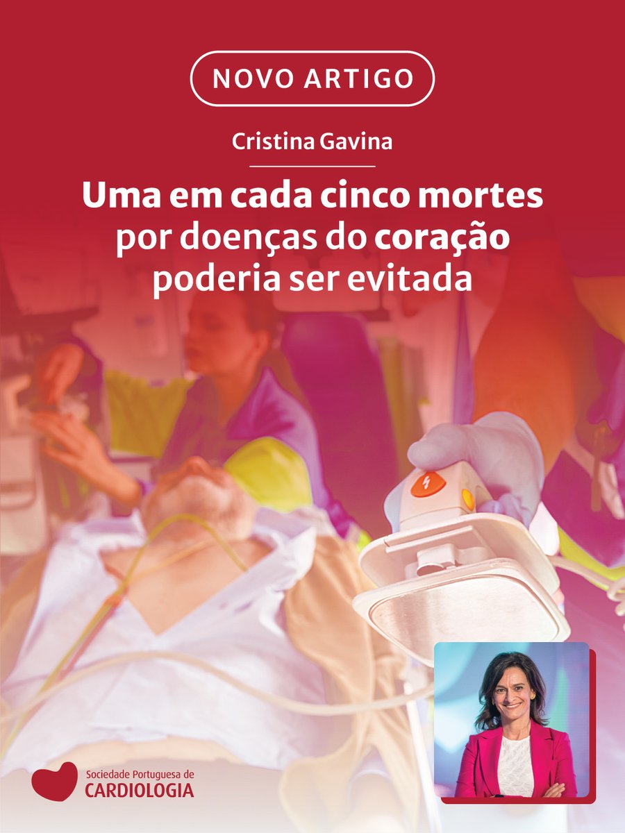 ❤️‍🩹Sem investimento e sem equidade no acesso, estamos a perder vidas que podiam ser salvas.
📣 A Prof.ª Cristina Gavina, presidente da SPC, lança o alerta e propõe soluções neste artigo de sua autoria no Observador.

👉 Leia já: observador.pt/opiniao/uma-em…