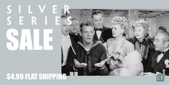 Our annual SILVER SERIES SALE starts today!     
classicflix.com/products?speci…

All Blu-rays on sale for only $9.98!

&amp; LOWEST PRICE TO DATE ON:

►THE COMPLETE HAL ROACH STREAMLINERS COLLECTION (22 FILMS)
 ►LIFE WITH FATHER (1947)

#PhysicalMedia