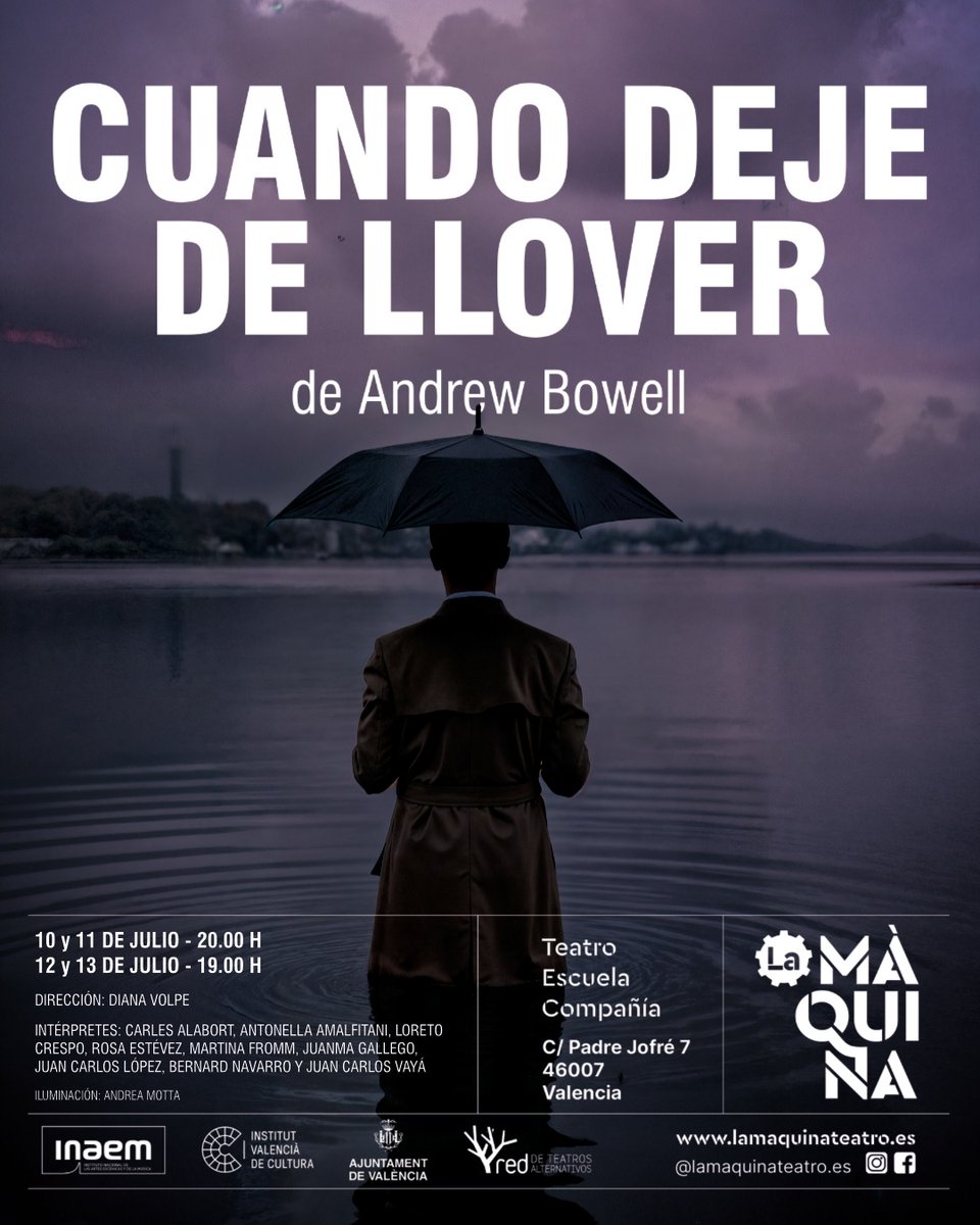 festwit's tweet photo. ¡Se acercan lluvias! Nuevo estreno en julio. Poneos en contacto si queréis entradas https://t.co/R0vnCNrzVV