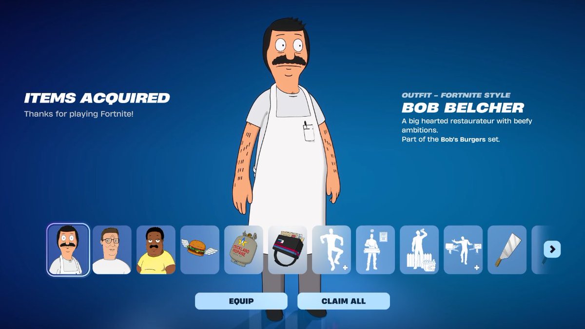 FortniteFNLK's tweet image. Fortnite Bob Belcher Skin Giveaway 🎁

To Enter: 
❤️♻️ LIKE &amp;amp; RETWEET
📲 FOLLOW @FortniteFNLK @braniyt 
🛑 SUBSCRIBE youtube.com/brani
🎙️JOIN DISCORD discord.gg/HtPVfVD
✅ COMMENT “DONE”

GIFTING IT TOMORROW ITEM SHOP‼️

USE CODE ‘FNLK’ #ad
