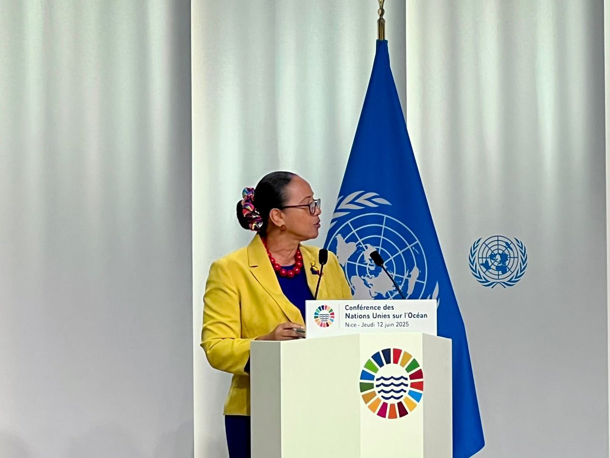 2/3🧵
🌊 Elle a réaffirmé le leadership de @cancilleriacol dans les négociations multilatérales sur la pêche durable, ainsi que le soutien à un futur instrument juridique contraignant pour éliminer la pollution plastique.