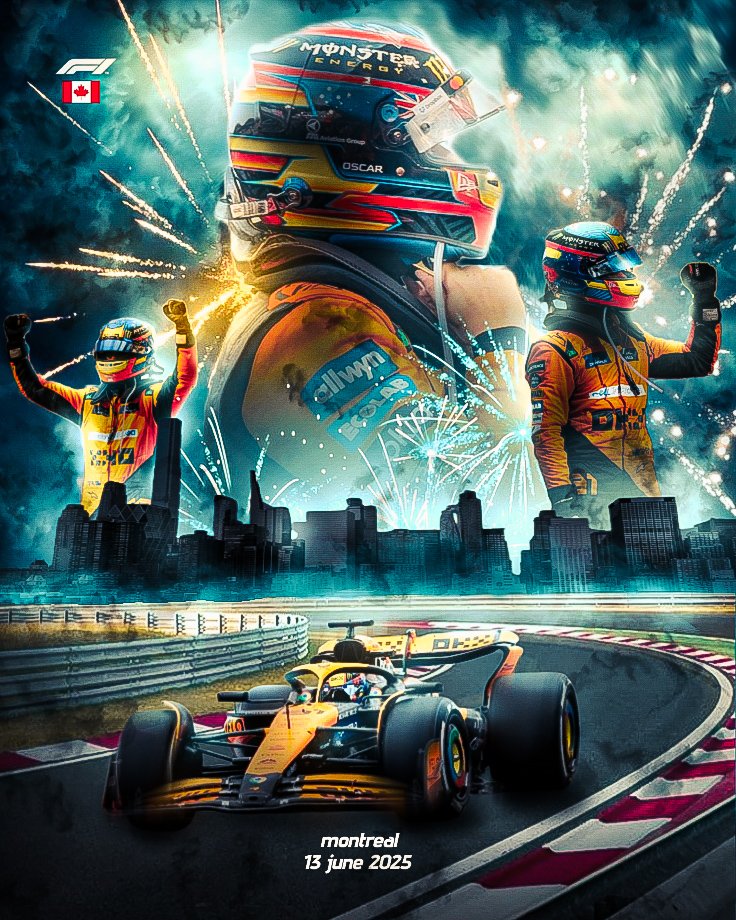 RACE WEEK - MONTREAL 🇨🇦

<a href="/OscarPiastri/">Oscar Piastri</a> <a href="/McLarenF1/">McLaren Mastercard Formula 1 Team 🧡</a>
