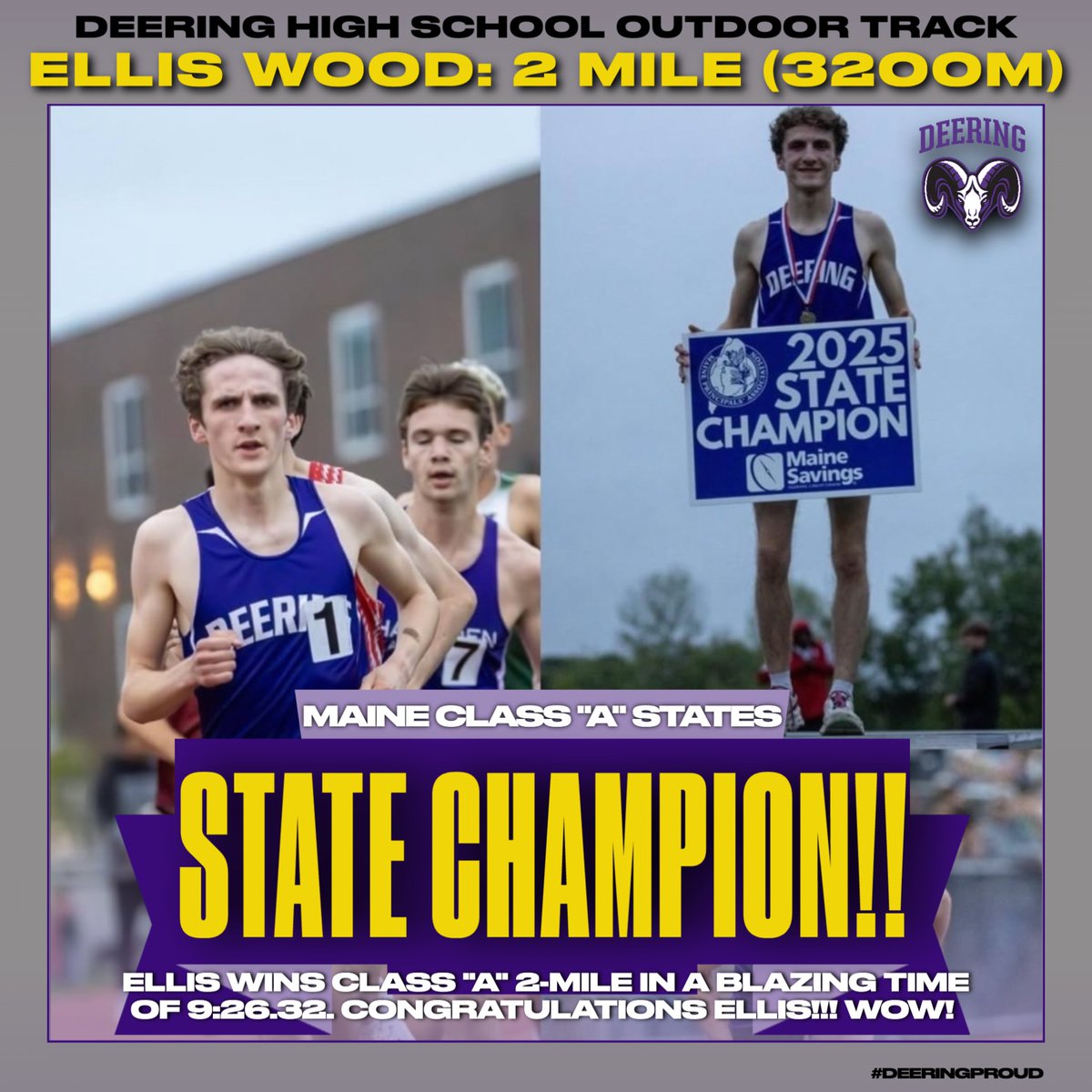 Deering HS Athletics & Co-Curriculars (@deeringproud) on Twitter photo 