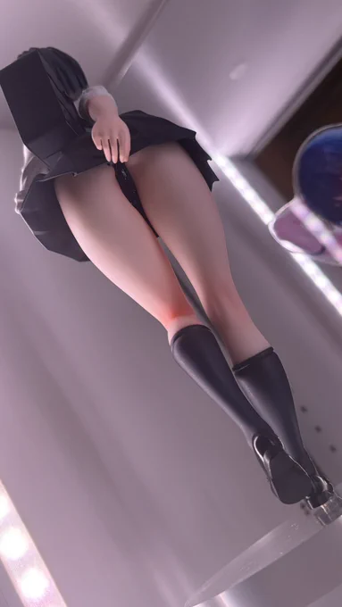 海瀬蒼羽ちゃん制服verのガレージキットをいただいてしまった…可愛すぎる…っ