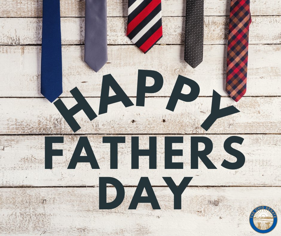 OhioSenateGOP's tweet image. Today we celebrate the fathers, grandfathers, and men whose guidance, strength, and example shape our families and communities.
Thank you to all the dads who lead with love, teach with patience, and support those around them with unwavering dedication.
Happy Father’s Day from…