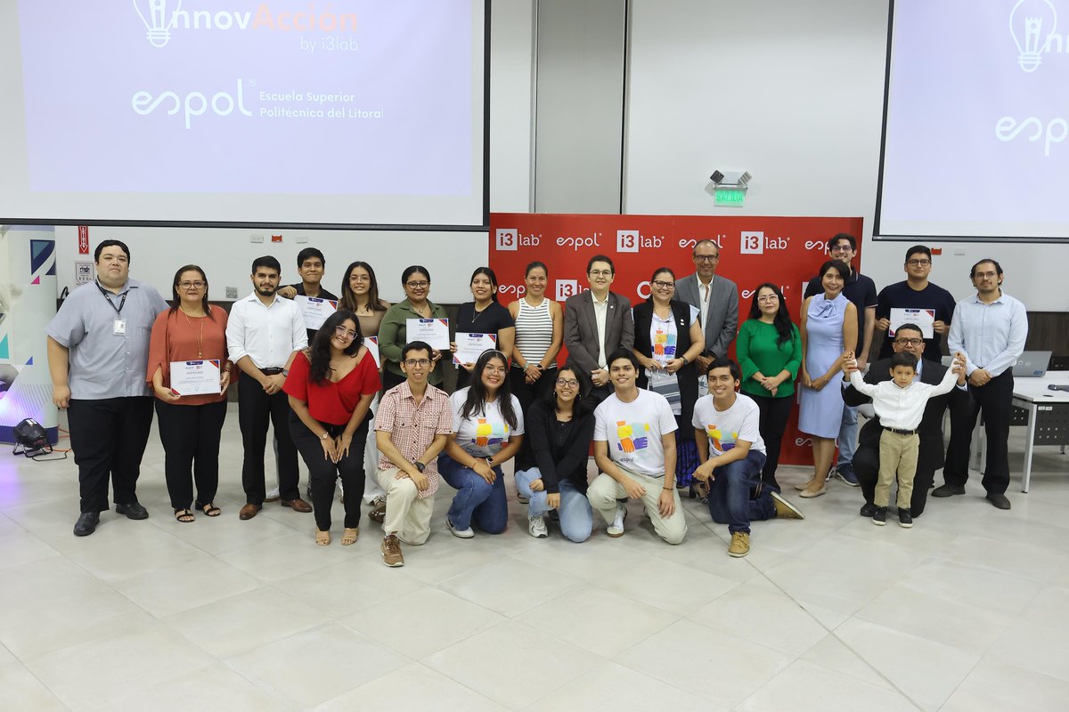 #ESPOLCreaValor a través de soluciones como ESPOL KEEPERS, sistema multiplataforma para la gestión de la salud mental, y una de las ideas ganadoras del programa institucional
InnovAcción, cuyo lanzamiento se hizo este 11 de junio. Además, se presentaron los nuevos retos de la