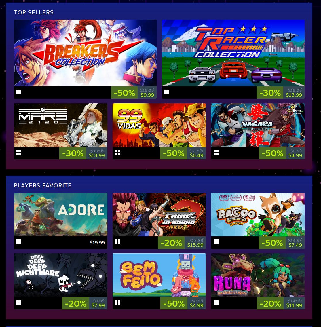 videogamedeals's tweet photo. (PCDD) Steam Publisher sales

Hypetrain https://t.co/y1itrgAx0w
Curve  https://t.co/xSk2fgJ5xE
Klei  https://t.co/4QlTXaLxsN
QUByte  https://t.co/VWPW9LLSdI
CrunchingKoalas https://t.co/Fe58kE15og
Team17 https://t.co/5SWRb1k66E https://t.co/1ZaNeHbE0M