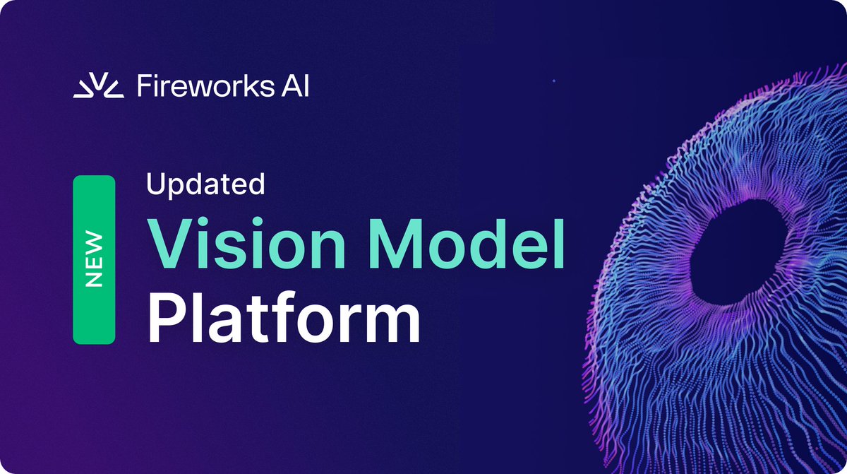 lqiao's tweet photo. 🔥 Day 4/7 -- Fireworks AI Vision Model Platform 🔥

I'm excited to give an update on Fireworks' Vision Model Platform, giving startups and enterprises the tools to process and understand visual data at scale. 

We have onboarded a wide range of use cases including computer use agents, medical systems, e-commerce marketplaces,  insurance claim systems,  vibe designing, general RAG systems, etc. 

🔍 What's New:
-- New Models: Llama 4 Scout & Maverick, InternVL3, RolmOCR
-- Prompt Caching: Up to 80% faster response time for repeated prompts
-- LoRA Support: Fine-tune vision models like Qwen2.5 VL & Phi3.5 Vision Instruct efficiently