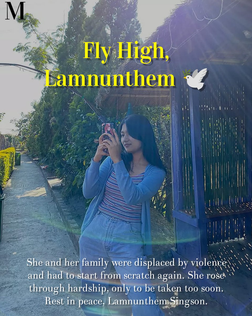 Death ends a life, not a sisterhood."  Sister lamnunthem Singson cabin crew of <a href="/AirIndia/">Air India</a> We your #Kuki_Zo family  community will miss you don't worry your mother you left will be our mom your brothers will be our brother rest well
Rip😭
<a href="/TataCompanies/">Tata Group</a>
<a href="/airindia/">Air India</a>
<a href="/AviationIndia2/">Aviation India</a>