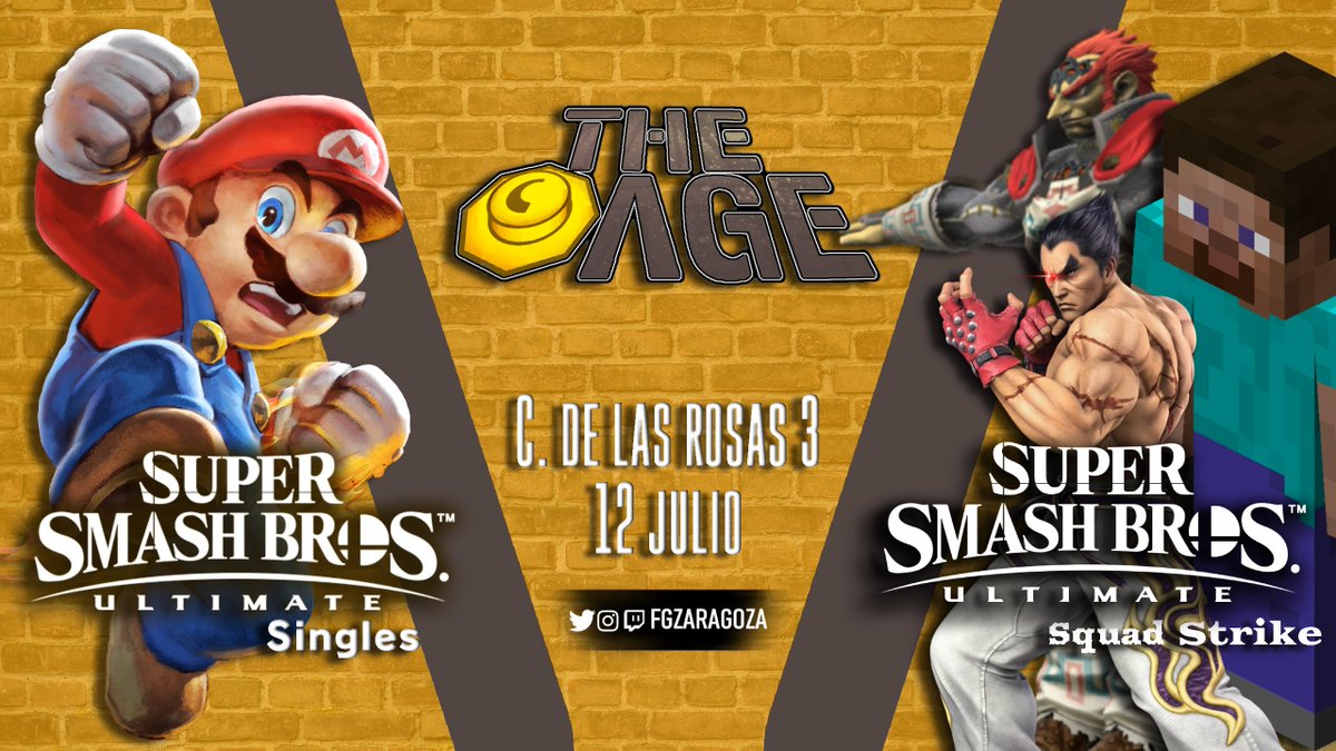 ¡Anunciamos nuestro primer torneo de JULIO!

El sábado 12 vuelve Smash Ultimate en el The Cage Series 33 (¿me repites ese numerín?).

Esta vez el side event será un bracket de Squad Strike.

¡Os esperamos!

Enlace para inscribirse en el siguiente tweet