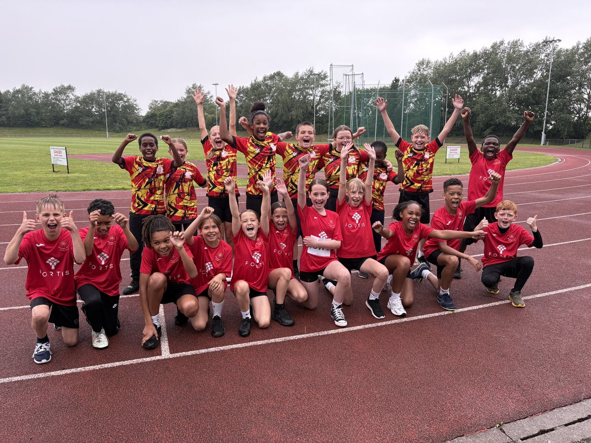 Grange Park PE (@grange_park_pe) on Twitter photo Well done to our amazing Year 5/6 Athletics Team who braved the rain this afternoon at the <a href="/TWSSP/">Telford & Wrekin SSP</a> event.
The whole team were amazing:
Yr 5 Relay - Gold
Yr 6 Relay - Bronze
Yr 5 Boys 600m - Gold
Yr 6 Boys 80m - Gold
Yr 5 Boys Long Jump - Bronze
Yr 6 Boys Long Jump - Gold Well done to our amazing Year 5/6 Athletics Team who braved the rain this afternoon at the <a href="/TWSSP/">Telford & Wrekin SSP</a> event.
The whole team were amazing:
Yr 5 Relay - Gold
Yr 6 Relay - Bronze
Yr 5 Boys 600m - Gold
Yr 6 Boys 80m - Gold
Yr 5 Boys Long Jump - Bronze
Yr 6 Boys Long Jump - Gold