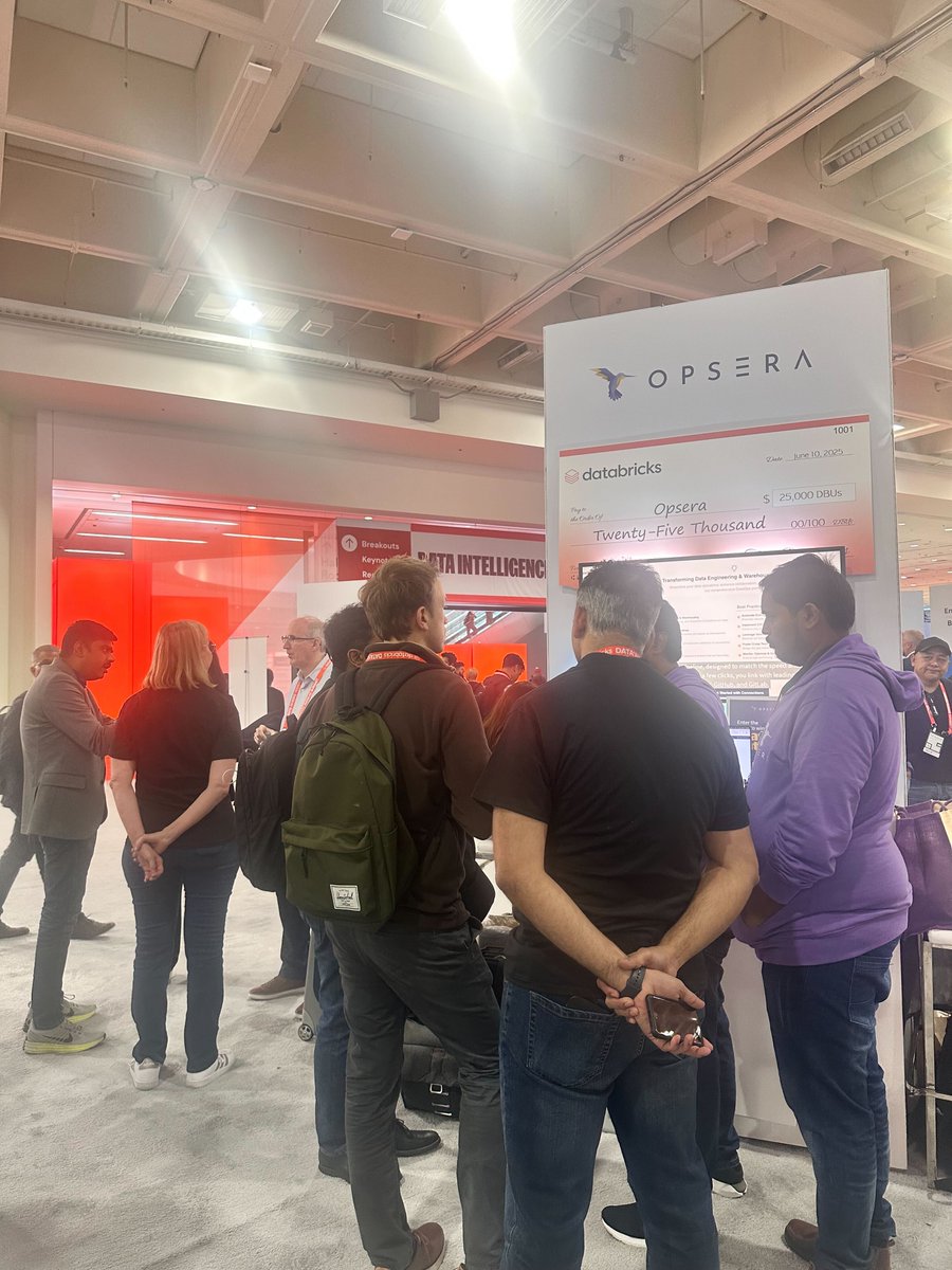 Finishing off @Databricks #DataAISummit!

We’ll be at Booth #F631 from 8:00AM to 2:00PM, so be sure to stop by before the event wraps up.

We want to remind you of our LEGO + Playdate giveaway (and yes, we still have swag!)

Thanks to everyone who’s stopped by so far — let’s