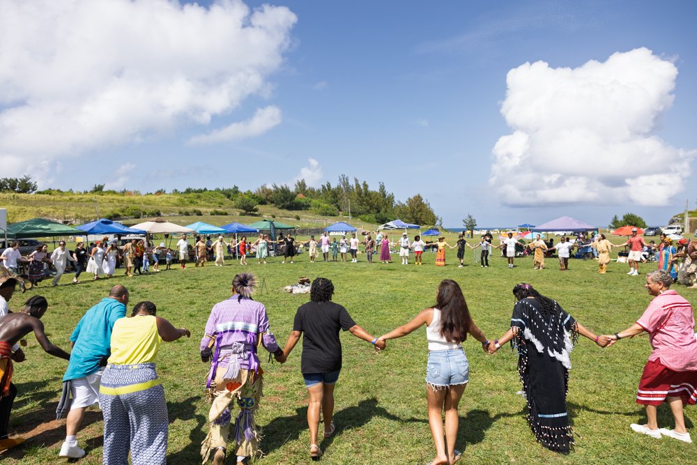 #ThrowbackThursday to the biannual Powwow in St. David’s. I attended with Minister Tinee Furbert, MP Lovitta Foggo and Junior Minister Mischa Fubler.
 Keeping the connection with our Native East Coast relatives speaks to a part of our identity that should not be forgotten. Thank