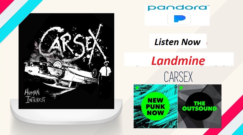 Some killer #thursdayvibes for rising Rockers <a href="/carsexlbc/">carsexlbc</a> as <a href="/pandoramusic/">Pandora</a> has added new banger #Landmine to their New Punk Now playlist and The OutSound station - login, give it a listen and a 👍! NewPunk Now: pandora.com/playlist/PL:11… The Outsound: pandora.com/genre/the-outs…