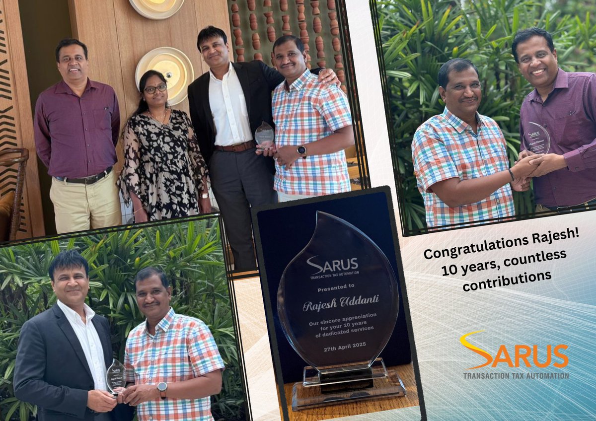 SarusInc's tweet photo. A special moment at the Sarus Hyderabad (India) meeting —celebrating 10 years of excellence - Rajesh Uddanti
#SarusInc #teammeet #celebration https://t.co/QQ4dlYsl7r