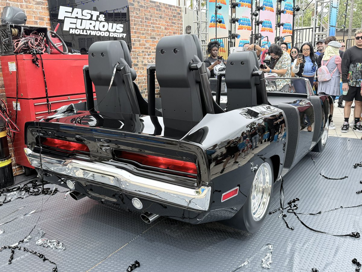 The Fast and Furious Ride Vehicle has been unleashed. 

#UniversalStudios #UniversalStudiosHollywood #FastAndFurious