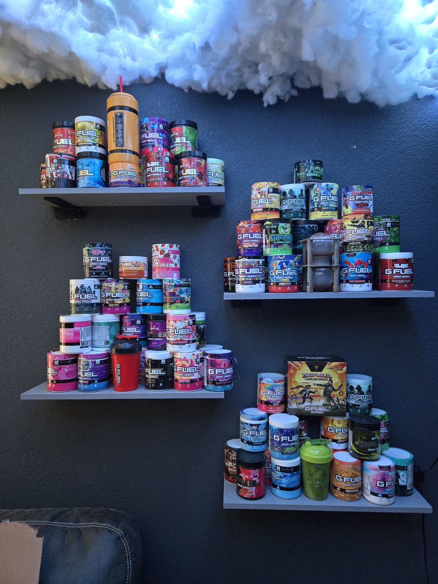 Koveus's tweet photo. Some may say I have an addiction.
@GFuelEnergy https://t.co/XKUoxSn0yG