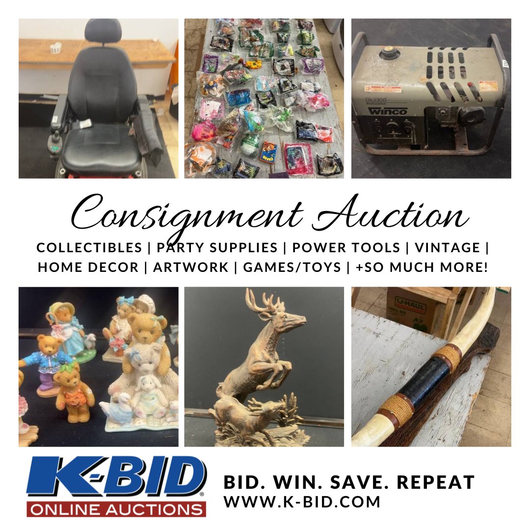 KBIDOnline's tweet image. 🎉 Consignment Auction – Brainerd, MN!
ow.ly/fv1G50W5a60
🛠️ 🖼️ 🎲 Bid now and find your next great deal!

#ConsignmentAuction #BrainerdMN #VintageFinds #ShopTools #HomeDecor #OnlineAuction #Kbid