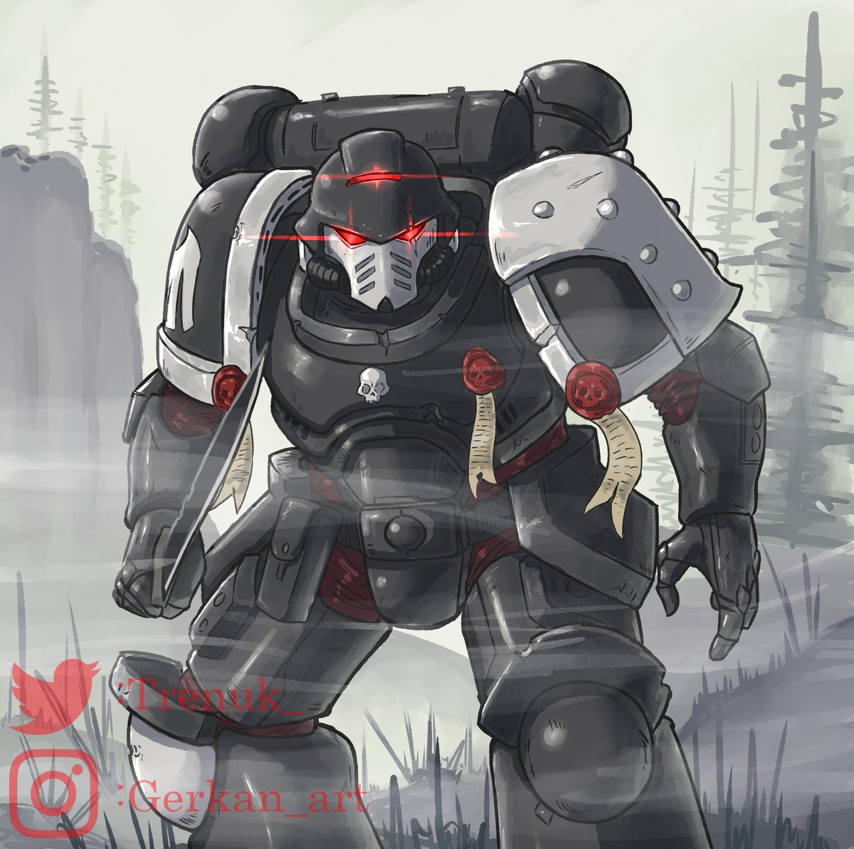 dude i found the first drawing i did of warhammer (2022)