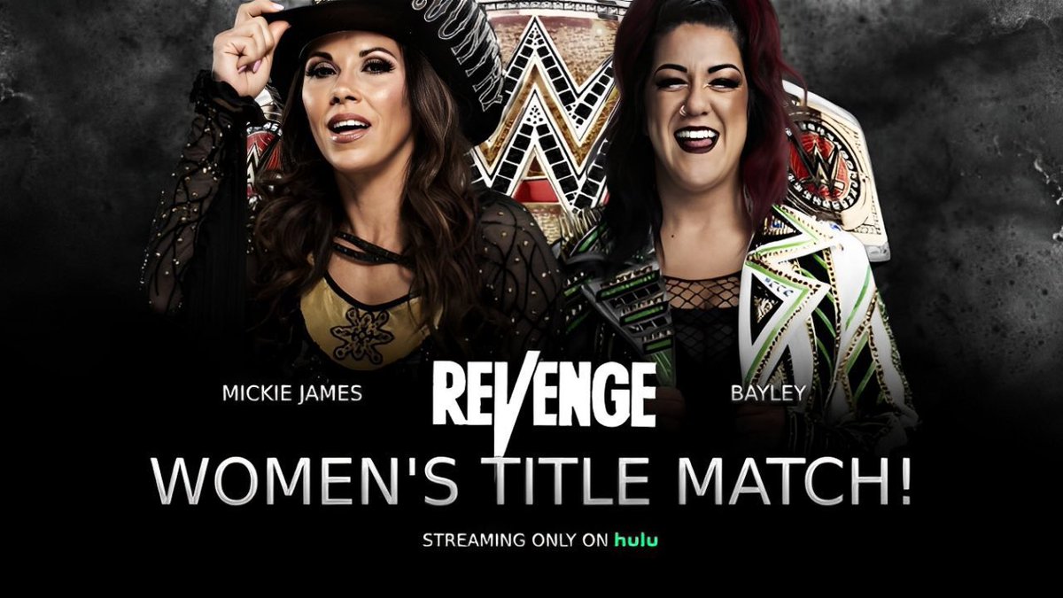 𝐑𝐄𝐕𝐄𝐍𝐆𝐄. (@engageinrevenge) on Twitter photo TONIGHT on 𝐑𝐄𝐕𝐄𝐍𝐆𝐄:
⚡️ <a href="/OnceYouGoBoujee/">Guadalajara! 𓏲ꪆ NOT @thetayavalkyrie.</a>, <a href="/FueledByExult/">Only time will tell. 〆 NOT @BeckyLynchWWE.</a>, and <a href="/MamiOnTop23/">🖤💜 Your Worst Nightmare (Rhea Ripley RP) 💜🖤</a> takes on #MelaninStorm!
👊 <a href="/SeizeMoreShade/">𝓢𝓡: 𝒏𝒐𝒕 @𝒅𝒂𝒏𝒊𝒆𝒍𝒍𝒆𝒎𝒐𝒊𝒏𝒆𝒕.</a> & <a href="/Auraofgoddess_/">Jinny</a> in singles action!
💫 <a href="/LilacsMadeToxic/">Forever iinspiration.「NOT @CassieLee.」</a> VS <a href="/WizardLikeNox/">NOT @RealNixonNewell</a>!
🔥 <a href="/VirginiansPride/">𝐌𝐈𝐂𝐊𝐈𝐄. 𓇽 NOT @MickieJames</a> puts her title on the line against <a href="/LeadsMyDivision/">DING DONG! — NOT @itsBayleyWWE</a>! TONIGHT on 𝐑𝐄𝐕𝐄𝐍𝐆𝐄:
⚡️ <a href="/OnceYouGoBoujee/">Guadalajara! 𓏲ꪆ NOT @thetayavalkyrie.</a>, <a href="/FueledByExult/">Only time will tell. 〆 NOT @BeckyLynchWWE.</a>, and <a href="/MamiOnTop23/">🖤💜 Your Worst Nightmare (Rhea Ripley RP) 💜🖤</a> takes on #MelaninStorm!
👊 <a href="/SeizeMoreShade/">𝓢𝓡: 𝒏𝒐𝒕 @𝒅𝒂𝒏𝒊𝒆𝒍𝒍𝒆𝒎𝒐𝒊𝒏𝒆𝒕.</a> & <a href="/Auraofgoddess_/">Jinny</a> in singles action!
💫 <a href="/LilacsMadeToxic/">Forever iinspiration.「NOT @CassieLee.」</a> VS <a href="/WizardLikeNox/">NOT @RealNixonNewell</a>!
🔥 <a href="/VirginiansPride/">𝐌𝐈𝐂𝐊𝐈𝐄. 𓇽 NOT @MickieJames</a> puts her title on the line against <a href="/LeadsMyDivision/">DING DONG! — NOT @itsBayleyWWE</a>!