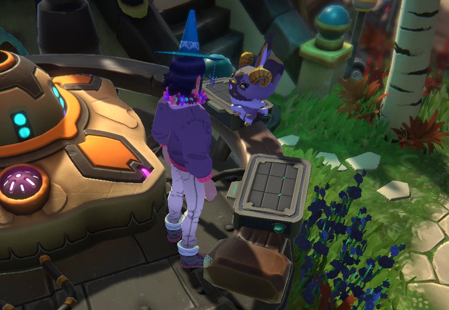 DaoryAurory's tweet image. Spotted a strange Neftie near the amplifier lately?👀

You’re not crazy, that’s Wooltail!🐐

First teased during Roundtable 13 with the texture upgrades of some nefties, and still a total mystery🧪🐾

What species and element do you think it belongs to?👀 

Drop your guesses👇