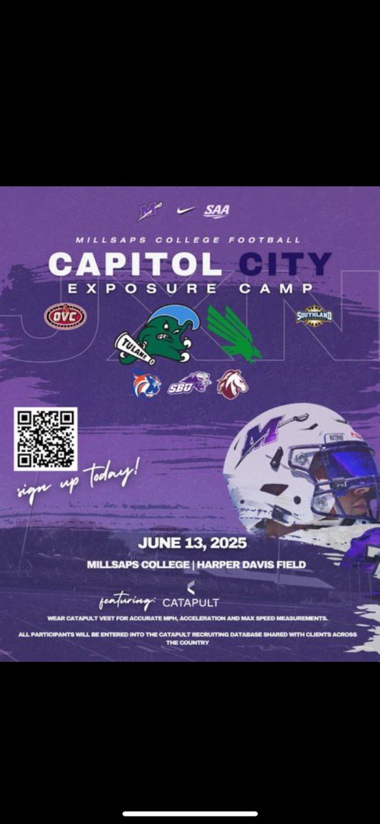 Derrick Huntley (@derrickhunt52) on Twitter photo I will be attending the MILLSAPS Camp tomorrow <a href="/Coach_Lech/">Brandon Lechtenberg</a> <a href="/CoachBapDL/">Julian Jean-Baptiste</a> <a href="/CoachTMar/">Taylor Martin</a> <a href="/CoachDNew_/">Donavan Newman III</a> I will be attending the MILLSAPS Camp tomorrow <a href="/Coach_Lech/">Brandon Lechtenberg</a> <a href="/CoachBapDL/">Julian Jean-Baptiste</a> <a href="/CoachTMar/">Taylor Martin</a> <a href="/CoachDNew_/">Donavan Newman III</a>