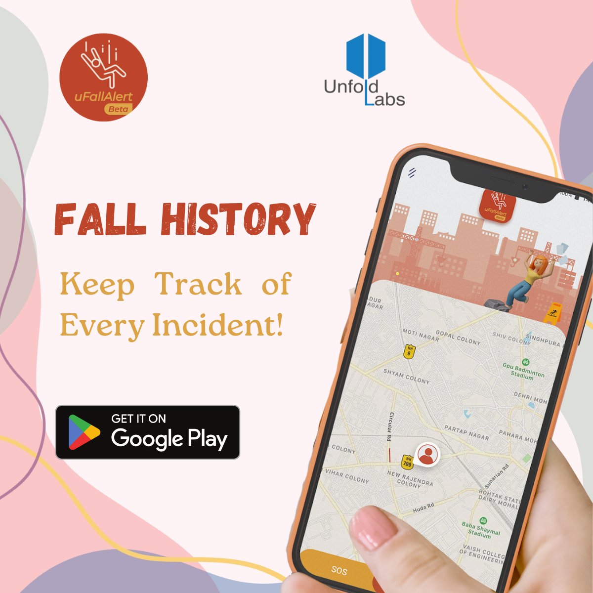 Fall History – Keep Track of Every Incident!

Safety isn’t just about responding to falls but preventing them! Try uFallAlert today!

play.google.com/store/apps/det…

unfoldlabs.com/ufallalert/

#FallDetection #SafetyFirst #uFallAlert #HealthTech #SmartSafety #ElderCare #EmergencyResponse
