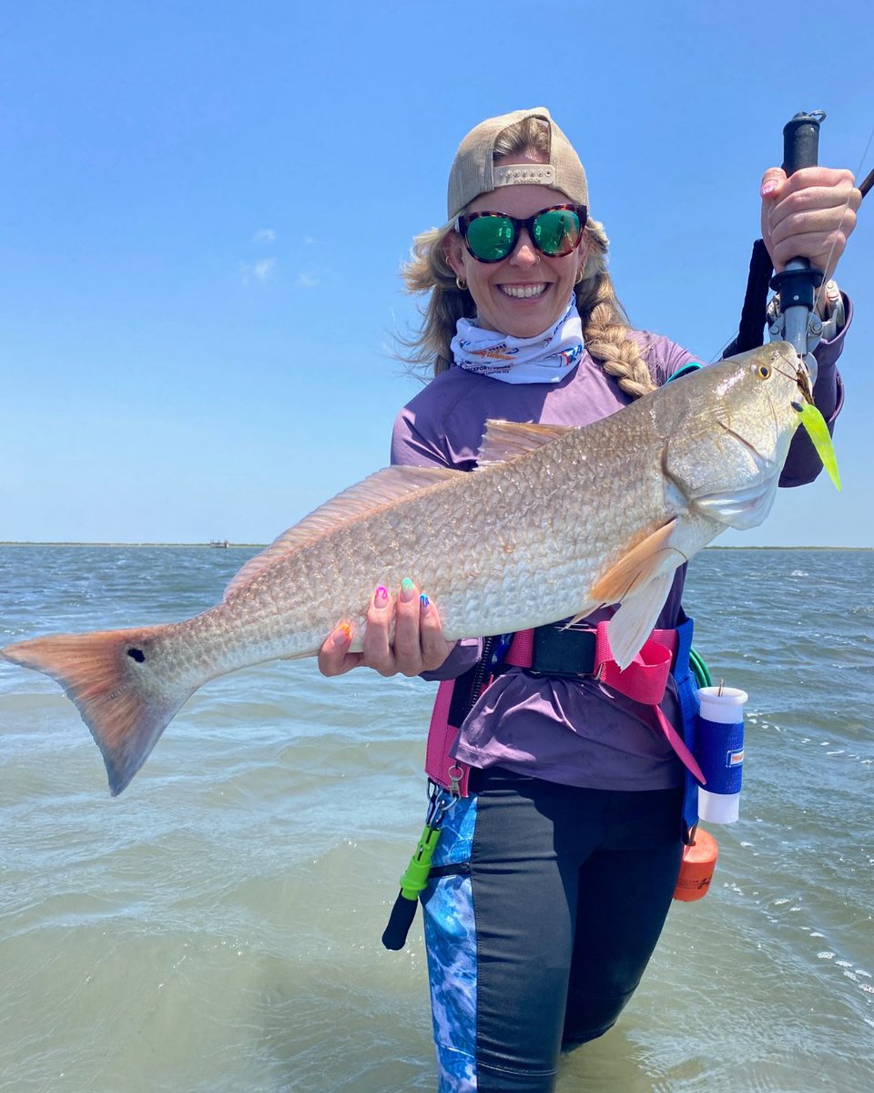 Shout out to Blair Donalson, who competed at our 2025 Babes on the Bay All Women’s Fishing Tournament for Caroline's Casters! Impressive catch! 👏

#JoinCCA #CCATexas