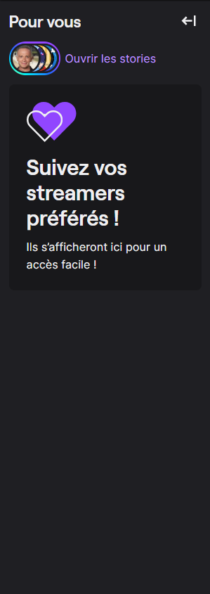 rayantcb_sh's tweet photo. Euh.... @TwitchFR @Twitch are you okay ? Why do the followed channels not appear, Is it a problem with the new interface or that it is poorly coded or simply a display bug ??? Does everyone have the same problem ? https://t.co/ZDCe7LLmpf