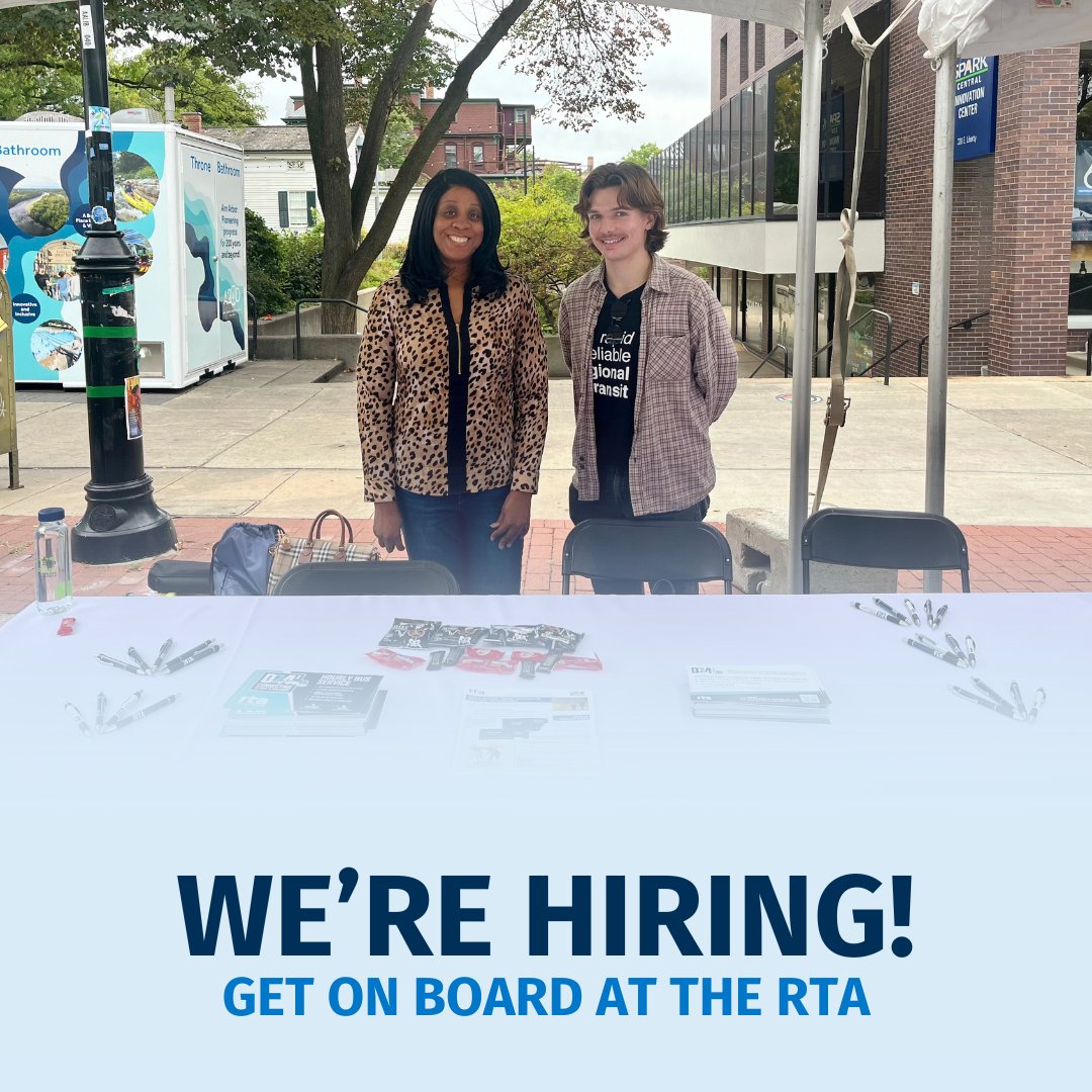Are you looking for an impactful career step where you can connect with people and enhance your community? At the RTA, our mission is to move and connect people, and we're hiring for two crucial roles.

 👉 Visit rtamichigan.org for more information.