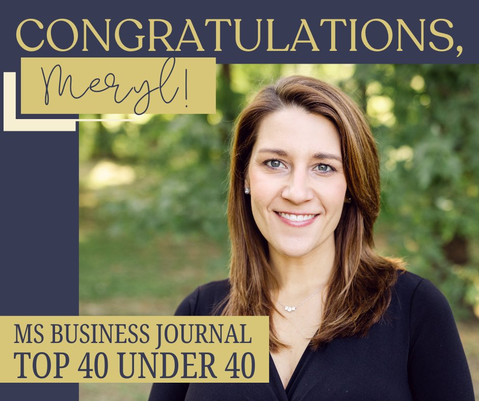 The Golden Triangle Development LINK is pleased to announce that Meryl Fisackerly, COO, has been chosen by Mississippi Business Journal as a “Top 40 under 40” recipient. 

Read full press release here: gtrlink.org/golden-triangl…

#40under40 #economicdevelopment #msbusinessjournal