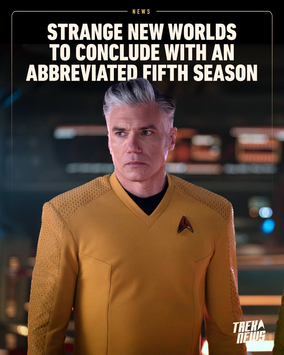 Star Trek: Strange New Worlds to end with abbreviated fifth season — treknews.net/2025/06/12/sta…