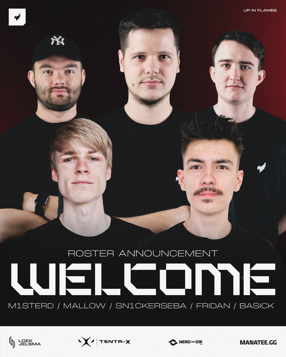INF Esports (@infesports_gg) on Twitter photo The OG core is reunited โ <a href="/mallowcs/">mallow</a>, <a href="/sn1cker/">INF Sn1ckerSeba</a> & <a href="/cs_m1sterd/">INF m1sterd</a> return, this time backed by #friDaN & <a href="/INF_Basick/">Basick</a>.
New faces, same ambition. INF continue 2025 with something to prove. ๐ฅโ
#upinflames The OG core is reunited โ <a href="/mallowcs/">mallow</a>, <a href="/sn1cker/">INF Sn1ckerSeba</a> & <a href="/cs_m1sterd/">INF m1sterd</a> return, this time backed by #friDaN & <a href="/INF_Basick/">Basick</a>.
New faces, same ambition. INF continue 2025 with something to prove. ๐ฅโ
#upinflames