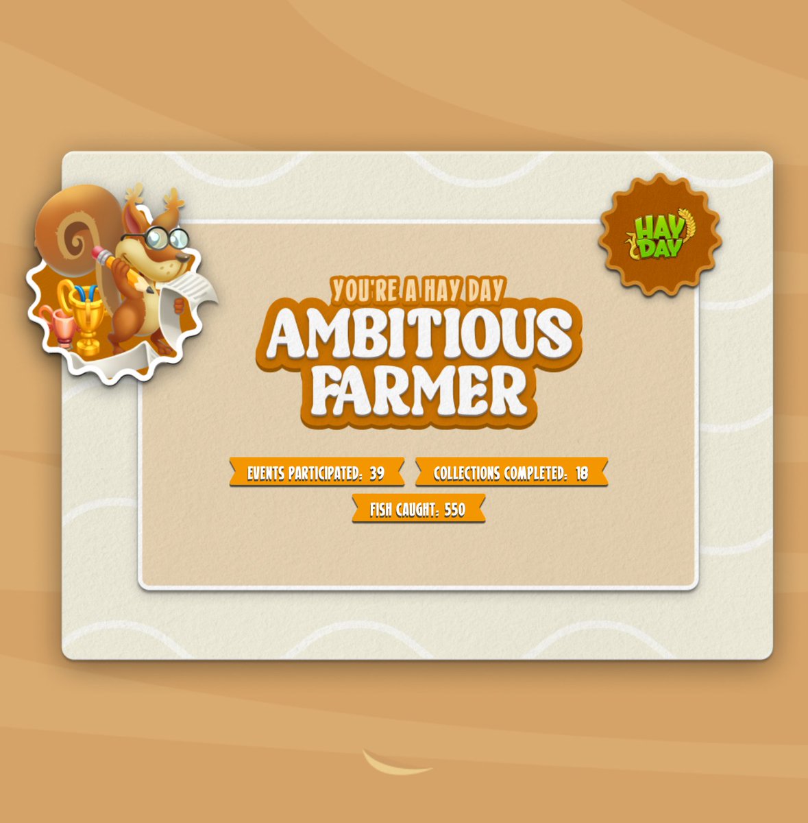 aboutfindingjoy's tweet photo. @hayday I am an ambitious farmer! https://t.co/CykHRY9ueu