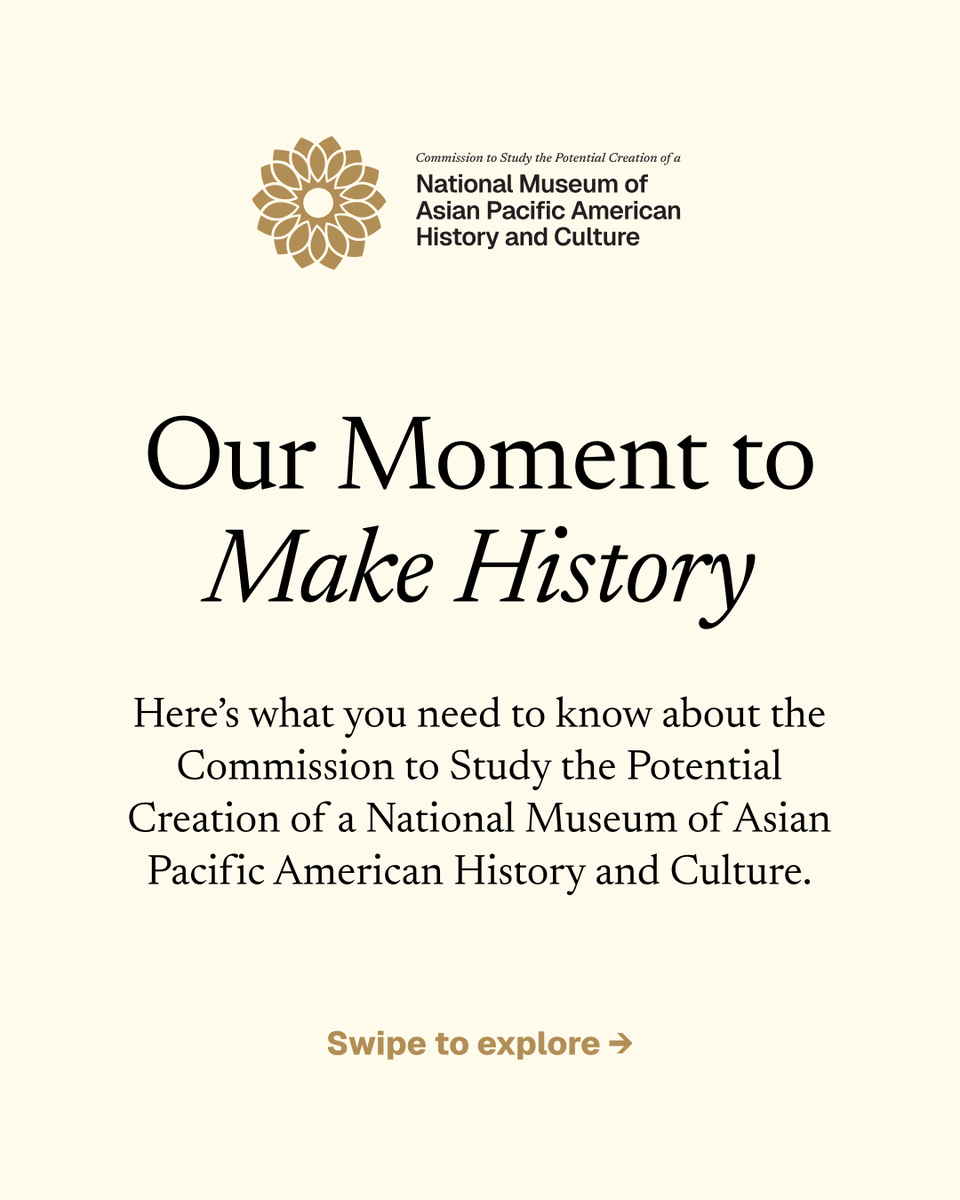 National Asian Pacific American Museum Commission tweet media