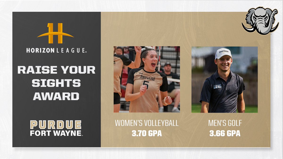 Purdue Fort Wayne Mastodons (@gomastodons) on Twitter photo .<a href="/MastodonWVB/">Purdue Fort Wayne WVB</a> and <a href="/MastodonMGolf/">Purdue Fort Wayne MG</a> record department's highest GPAs to earn <a href="/HorizonLeague/">Horizon League</a>
Raise Your Sights Awards
๐ gomastodons.com/news/2025/6/12โฆ
#FeelTheRumble #HLVB #HLGolf .<a href="/MastodonWVB/">Purdue Fort Wayne WVB</a> and <a href="/MastodonMGolf/">Purdue Fort Wayne MG</a> record department's highest GPAs to earn <a href="/HorizonLeague/">Horizon League</a>
Raise Your Sights Awards
๐ gomastodons.com/news/2025/6/12โฆ
#FeelTheRumble #HLVB #HLGolf