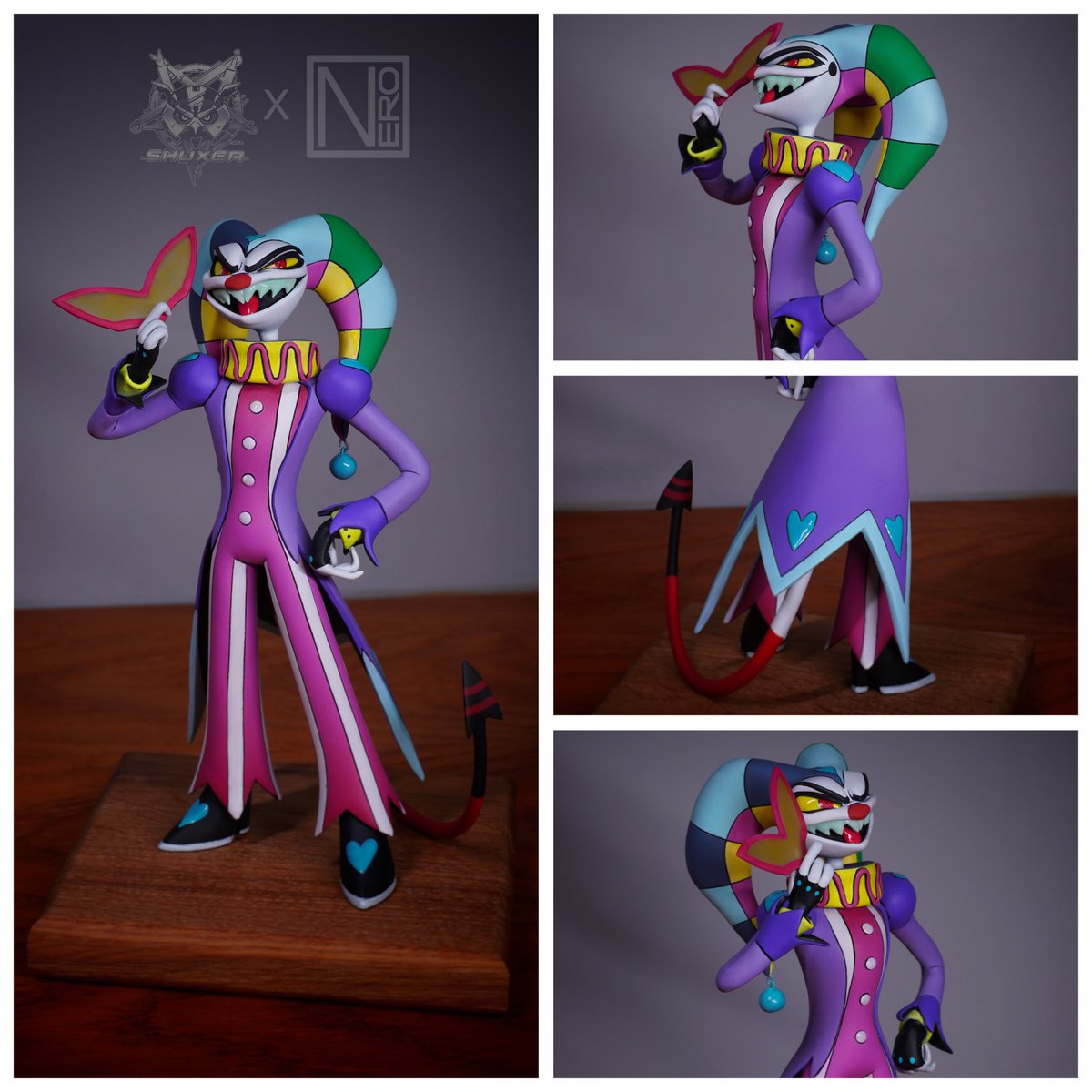 💜🌟Fizzy is ready for purchase!

This time the auction is available for only 3 days!
I remind you that this project is the work of two crafters!
Me, and the great and terrible <a href="/shuxer59/">Shuxer⸸</a>!

ych.commishes.com/auction/show/4…

#fizzarolli #helluvaboss #hazbinhotel